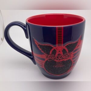 Aerosmith Disney Rock n Rollercoaster Blue and Red Coffee Mug